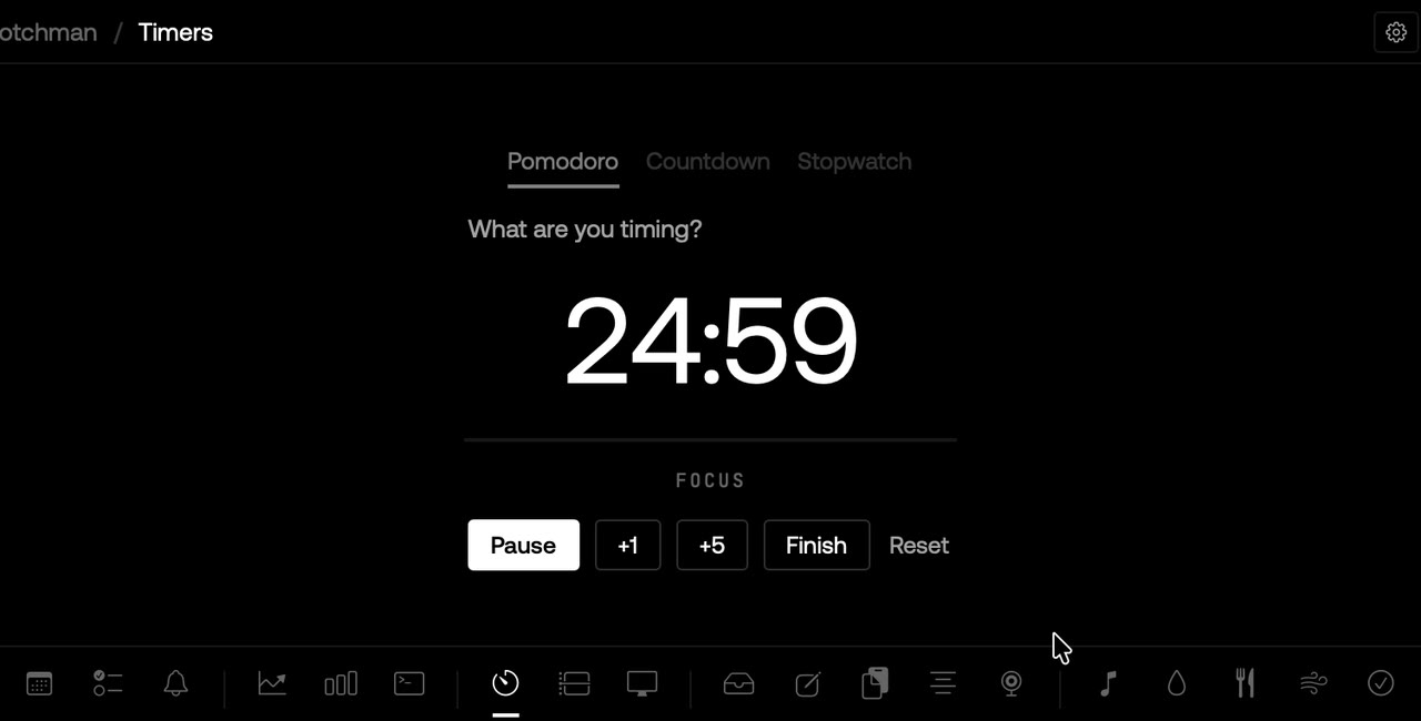 notchman Timers
